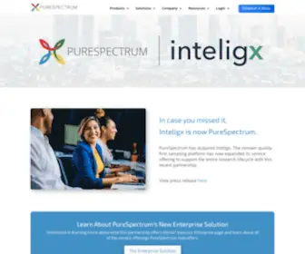 Inteligx.com(PureSpectrum) Screenshot