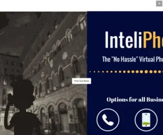 Inteliphone.com(Inteliphone toll free answering service) Screenshot