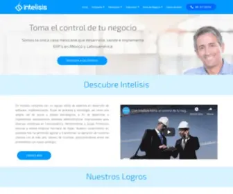 Intelisis.com(Intelisis ERP) Screenshot