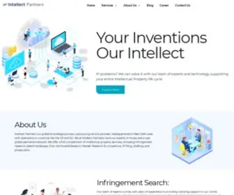 Intellect-Partners.com(Intellect Partners) Screenshot