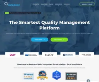 Intellect.com(QMS Software) Screenshot