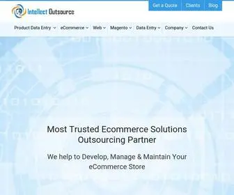 Intellectoutsource.com(Intellect Outsource) Screenshot