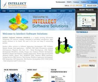 Intellectsoftsol.com(Intellect Software Solutions) Screenshot
