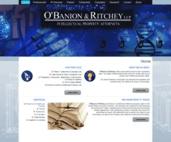 Intellectual.com(O'Banion & Ritchey) Screenshot