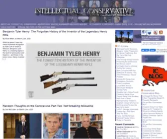 Intellectualconservative.com(Welcome) Screenshot