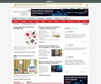 Intellectualpropertymagazine.com(Intellectual Property Magazine) Screenshot