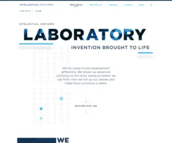 Intellectualventureslab.com(Intellectual Ventures Laboratory) Screenshot