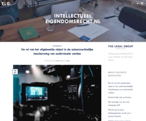 Intellectueeleigendomsrecht.nl(We are new legal) Screenshot