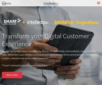 Intelledox.com(Smart Communications) Screenshot