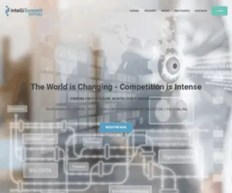 Intelli-Summit.com(The yearly gathering of intelligence professionals) Screenshot
