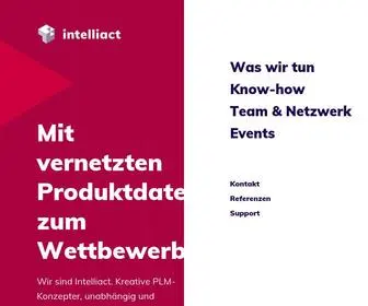 Intelliact.ch(Wir sind Intelliact) Screenshot