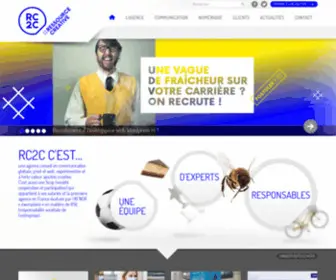 Intelliance.fr(RC2C Agence de communication La Rochelle Nantes) Screenshot