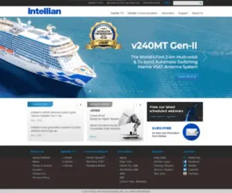 Intelliantech.com(Intellian) Screenshot