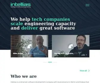 Intellias.com(Intellias) Screenshot