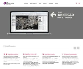 Intellicadms.com(CMS IntelliCAD) Screenshot