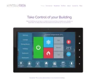 Intellicasa.co.uk(Smart home) Screenshot