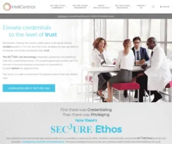Intellicentrics.com(IntelliCentrics) Screenshot