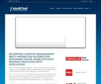 Intellichief.com(Enterprise Content Management) Screenshot