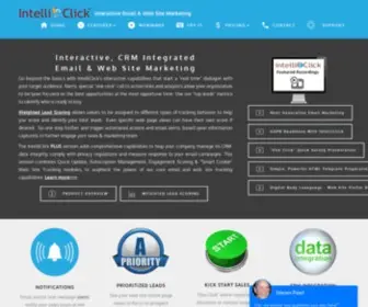 Intelliclicksoftware.com(IntelliClick Email & Web Site Marketing) Screenshot