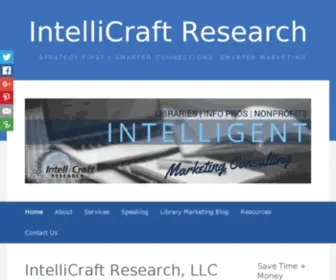 Intellicraftresearch.com(Library Marketing Services) Screenshot