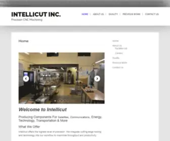 Intellicut.us(Precision CNC Machining) Screenshot