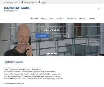 Intellidat.de(IT Dienstleistungen) Screenshot