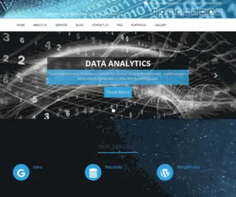 Intellidatalytics.com(Analytics Services) Screenshot