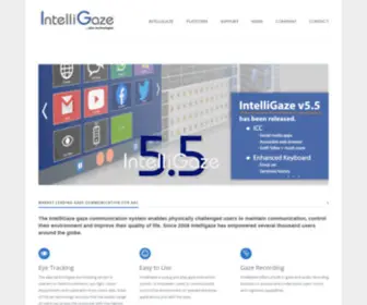 Intelligaze.com(Home) Screenshot