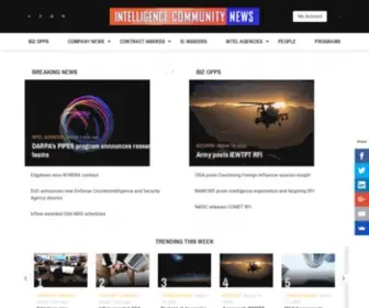 Intelligencecommunitynews.com(Intelligence Community News) Screenshot