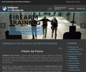 Intelligenceoneservices.com(Intelligence One Services) Screenshot
