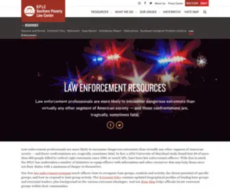 Intelligenceproject.org(Law Enforcement Resources) Screenshot