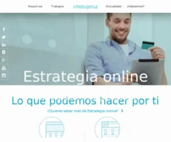 Intelligenia.com(Desarrollo a medida Web) Screenshot