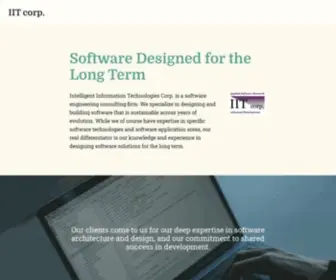 Intelligent-IT.com(Intelligent Information Technologies Corporation) Screenshot