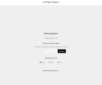 Intelligent-Signals.com(Intelligent Signals) Screenshot