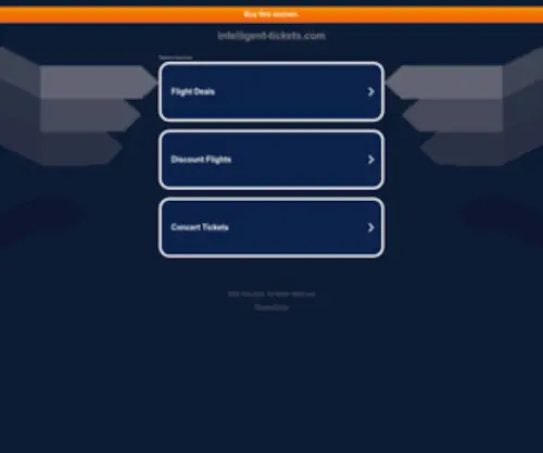 Intelligent-Tickets.com(Intelligent Tickets) Screenshot