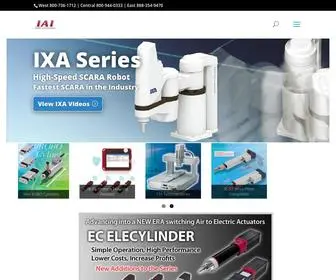 Intelligentactuator.com(Electric Linear Actuator) Screenshot