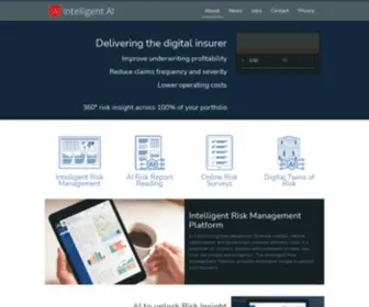 Intelligentai.co.uk(Intelligentai) Screenshot