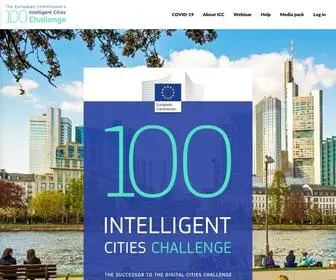 Intelligentcitieschallenge.eu(Intelligent Cities Challenge) Screenshot