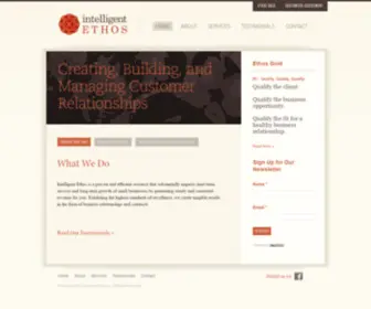 Intelligentethos.com(Intelligent Ethos) Screenshot