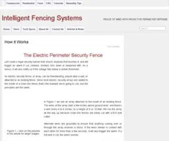 Intelligentfencing.com(Intelligent Fencing Systems) Screenshot