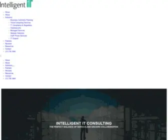 Intelligentitnyc.com(IT Company) Screenshot