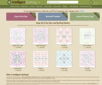 IntelligentQuilting.com(Intelligent Quilting) Screenshot