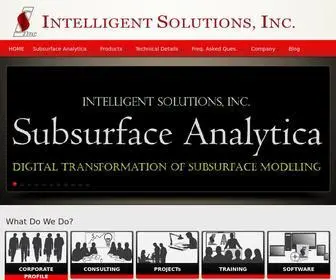Intelligentsolutionsinc.com(Data Driven Analytics) Screenshot