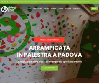 Intellighenziaproject.it(Arrampicata a Padova in palestra) Screenshot