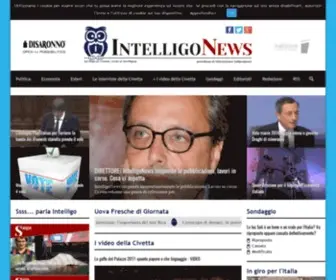 Intelligonews.it(Notizie, ultima ora e gossip) Screenshot