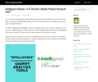 Intelligyncereview.com(Intelligynce Review) Screenshot
