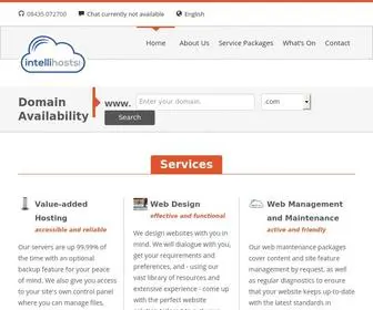 Intellihosts.com(Intellihosts Web Design) Screenshot