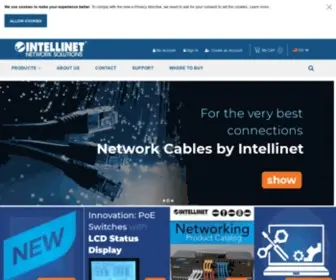 Intellinet-Network.com(Intellinet Network Solutions) Screenshot