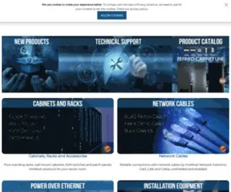 Intellinetnetwork.eu(Intellinet Network Solutions) Screenshot