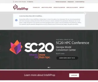 Intelliprop.com(IntelliProp) Screenshot